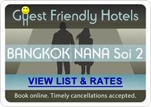 Guest friendly hotels soi 2 Sukhumvit